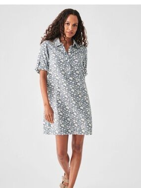 Faherty Penelope Dress Sz Medium